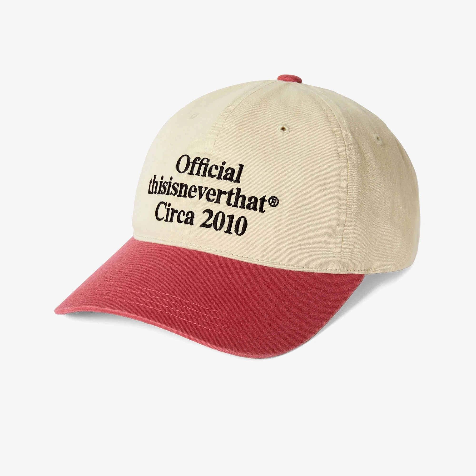 Times Cap 'Ivory & Pink'