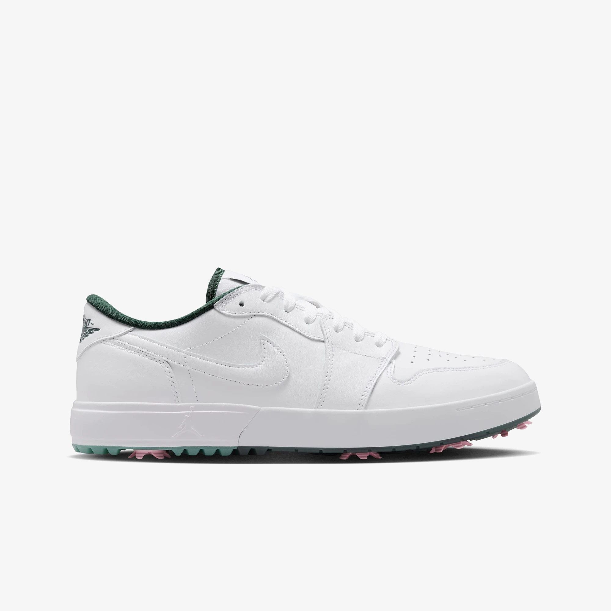 Air Jordan 1 Low Golf 'Spiked White Fir Elemental Pink' - WUNDER