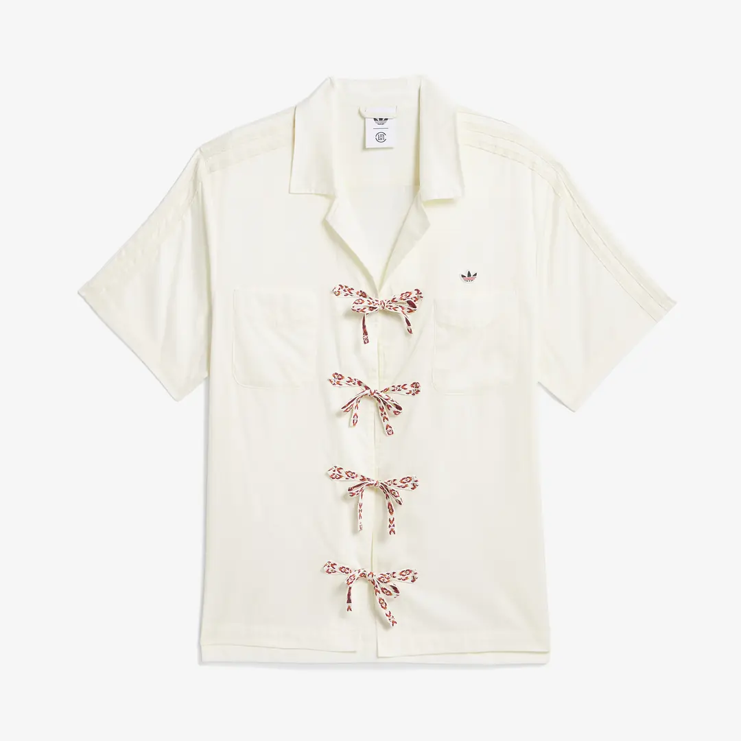 adidas x CLOT Bowling Shirt 'Crew White' - WUNDER