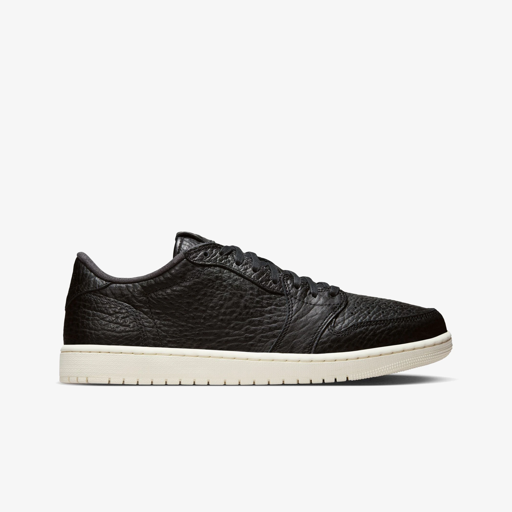 Air Jordan 1 Retro Low Swooshless 'Black' - WUNDER