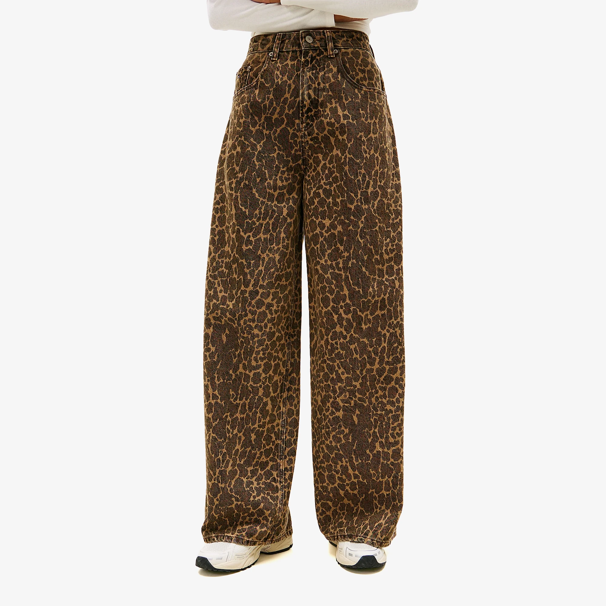 Charlie MR Loose Wide Pant 'Leopard' (W)