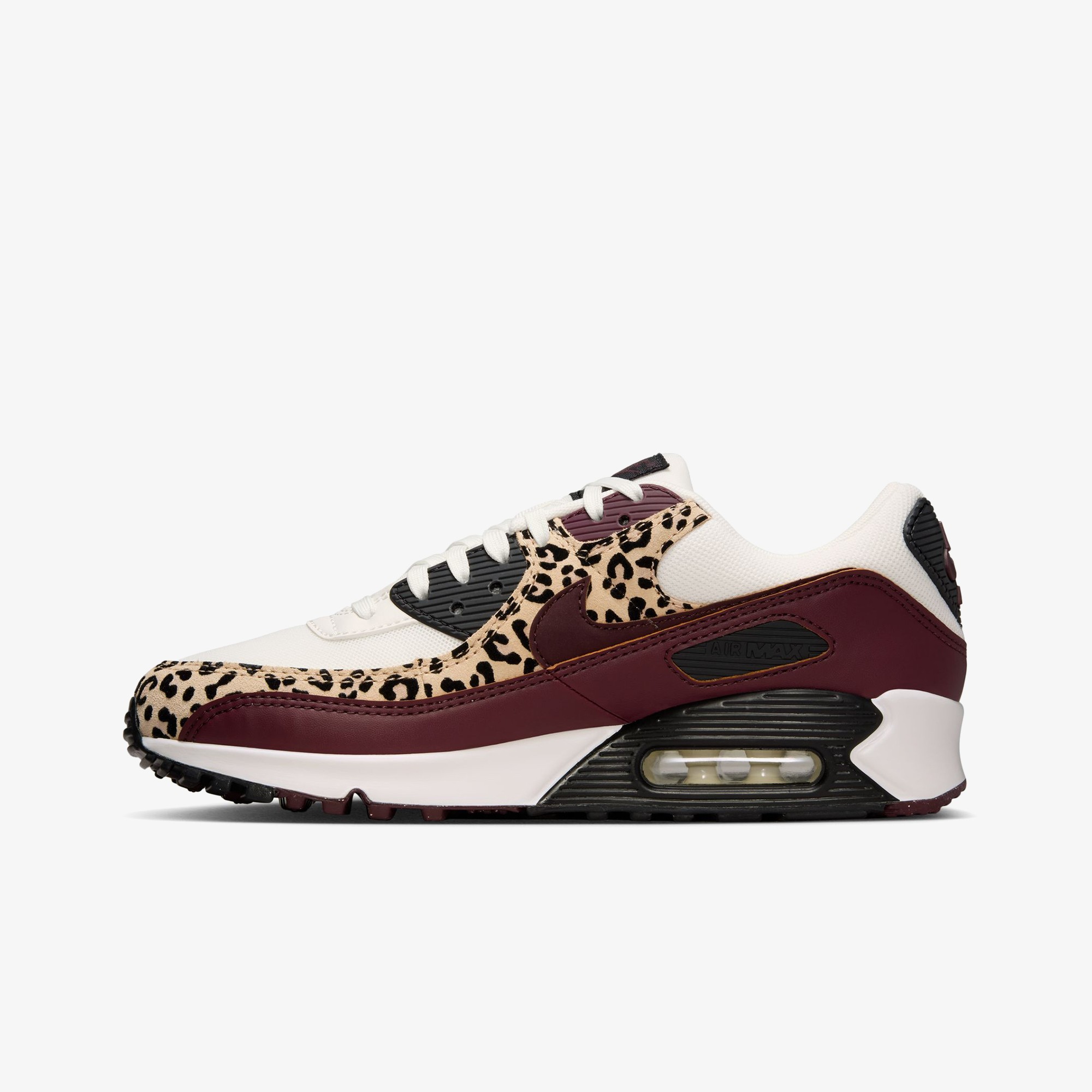 Air Max 90 Leopard 'Burgundy' (W)