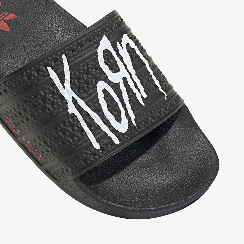 KoRn x adidas Adilette 'Core Black'