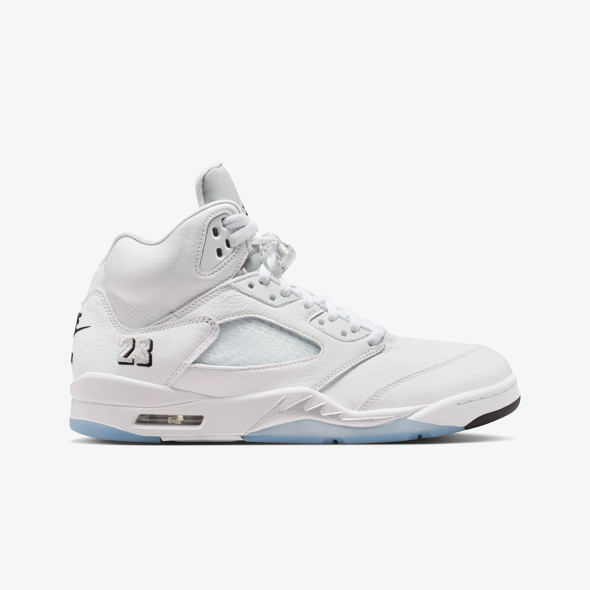 Air Jordan 5 ホワイト/ブルー AIR JORDAN5 Air Jordan 5 Retro OG 'White Metallic' - WUNDER