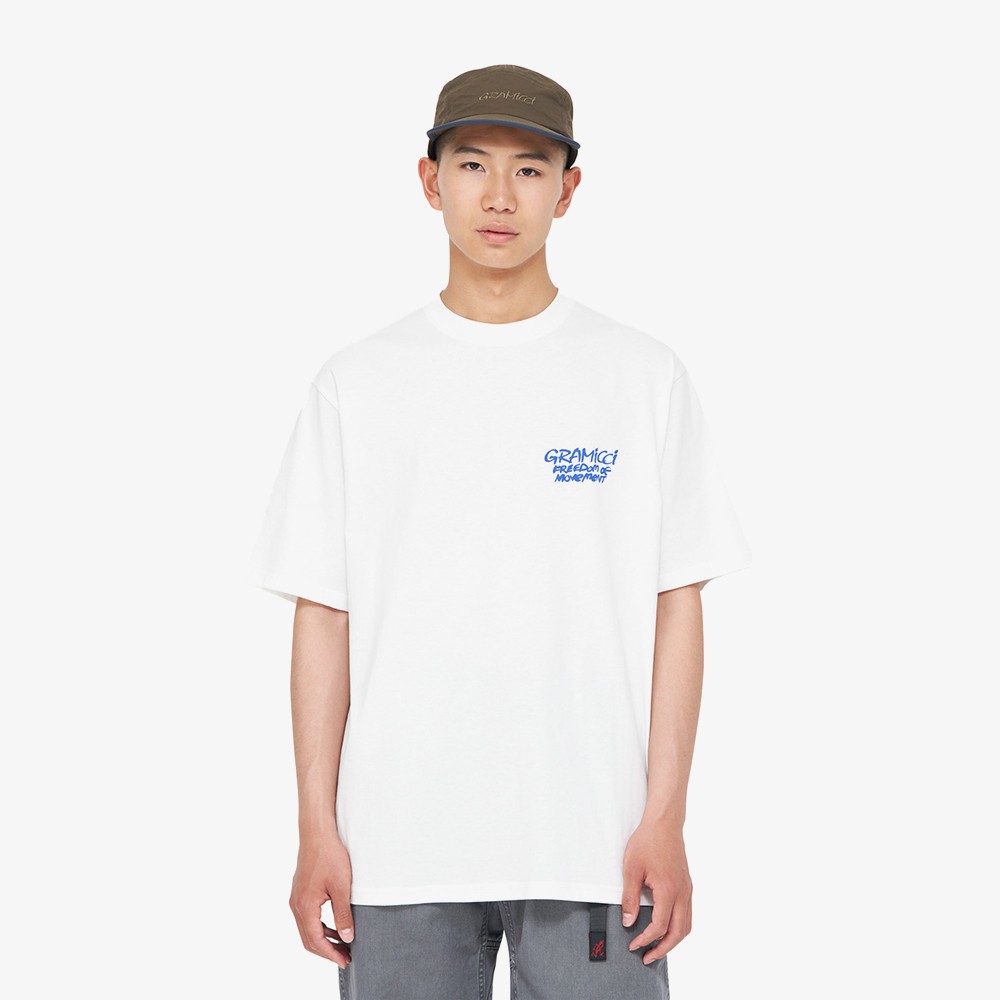 Napping Climber Tee 'White'