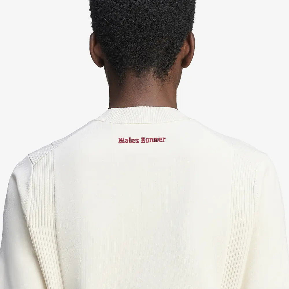 Wales Bonner x adidas Knit T-Shirt 'Wonder White' - WUNDER