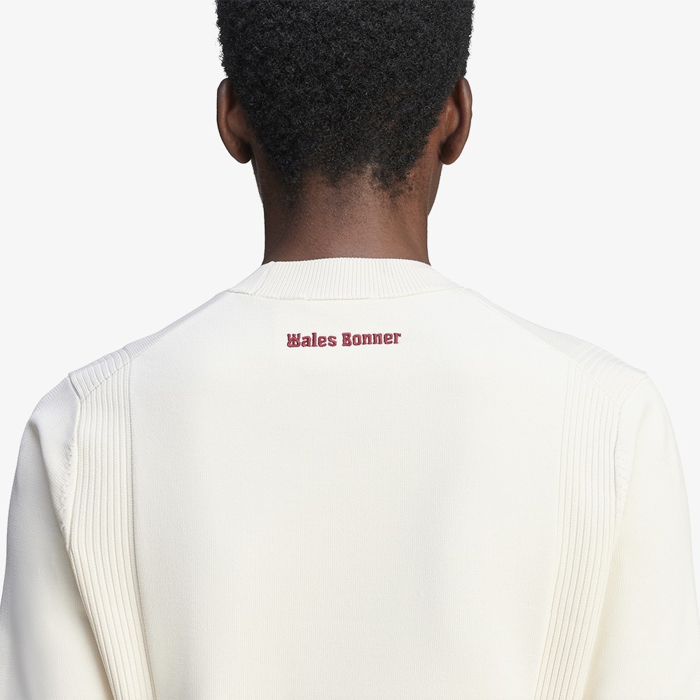 Wales Bonner x adidas Knit T-Shirt 'Wonder White'