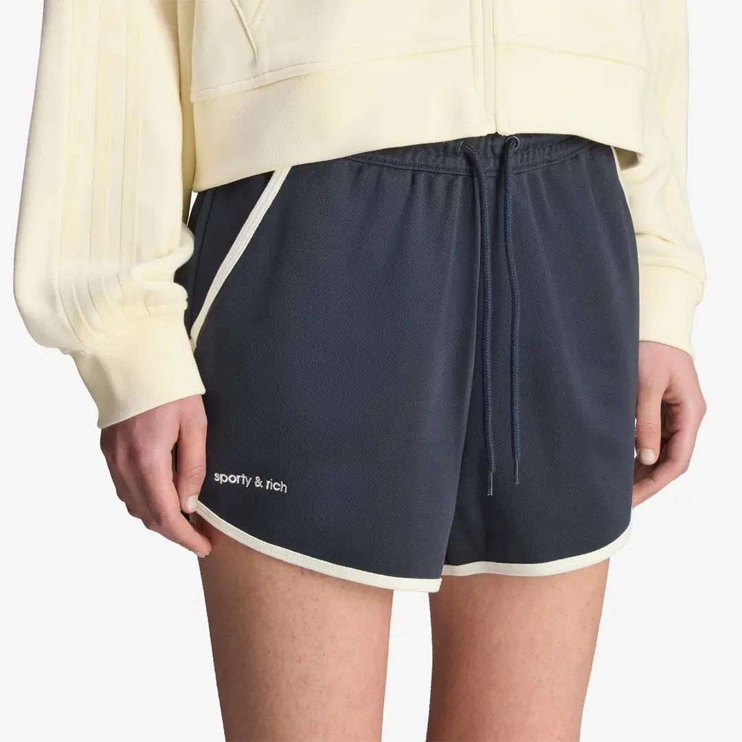 adidas x Sporty & Rich Shorts 'Night Navy' - WUNDER