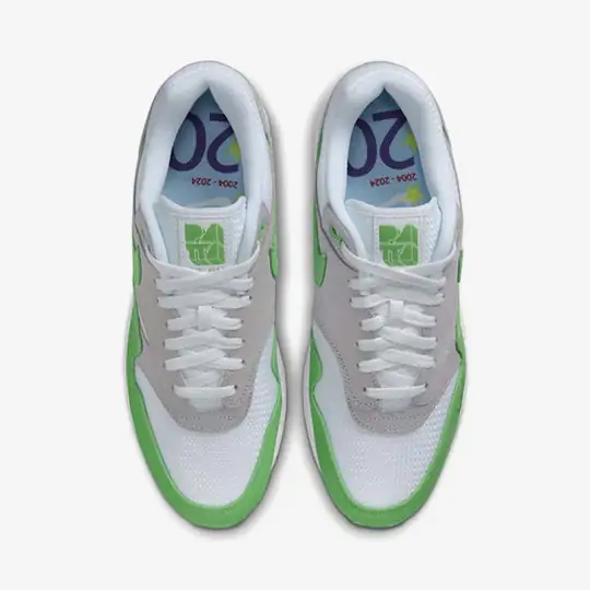 Nike Yeşil Nike Air Max 1 SP x Patta 20th Anniversary 'Chlorophyll'