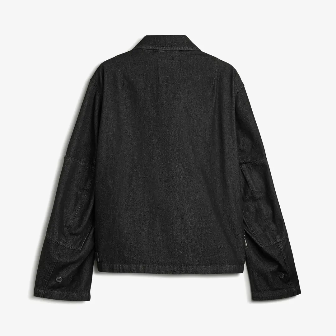 Y-3 Denim Blouson Jacket 'Black' - WUNDER