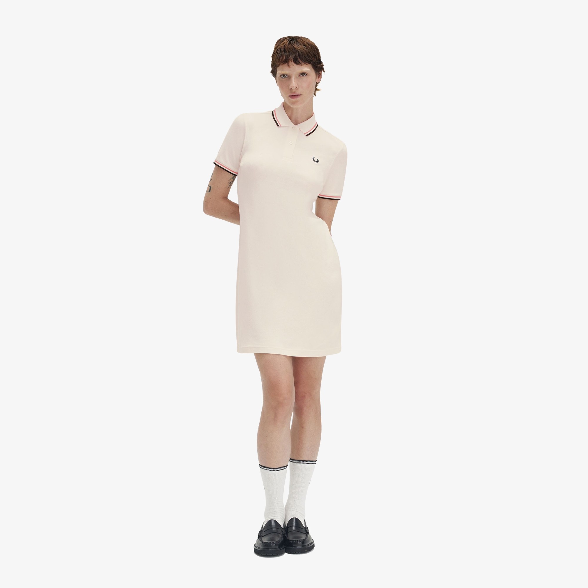 Twin Tipped Dress 'Light Ecru'