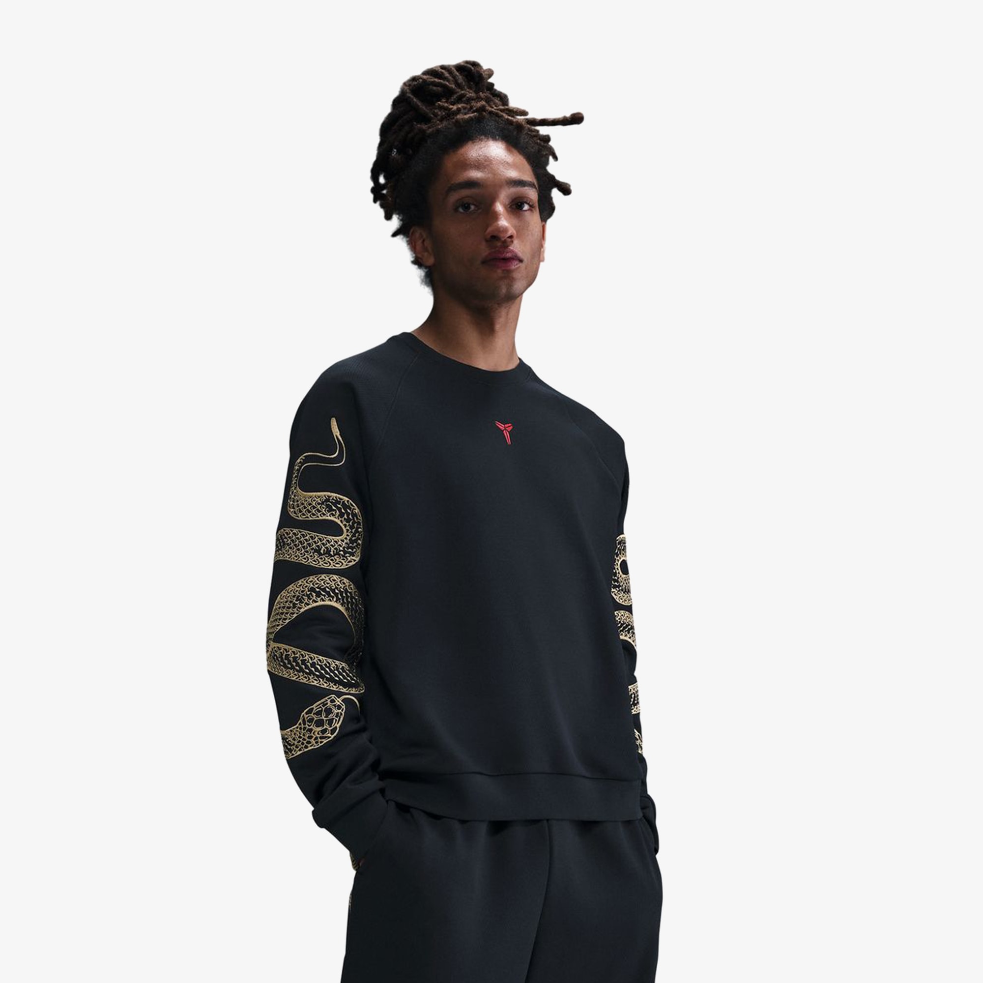 Kobe Year Of The Mamba Crewneck 'Black Gold'
