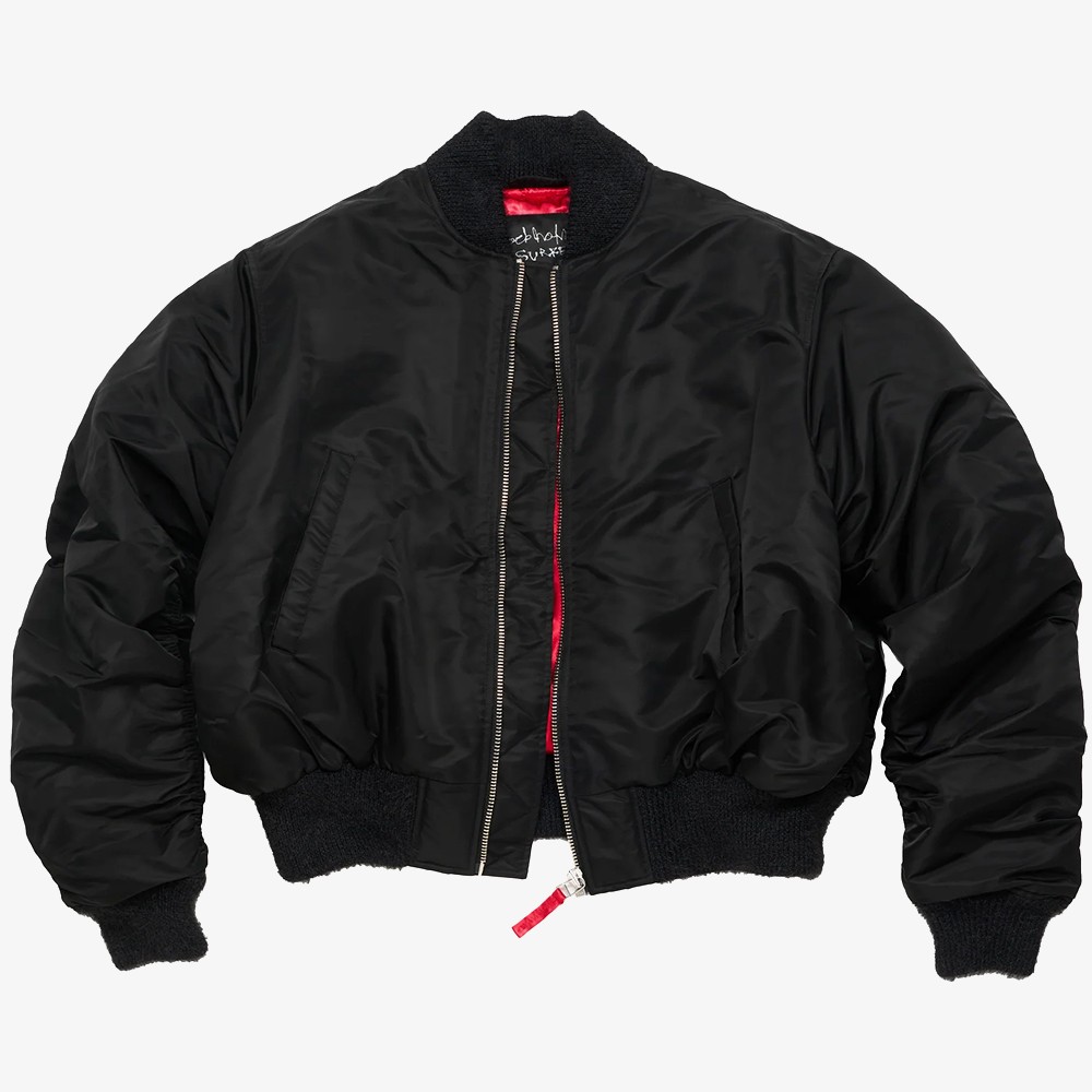 Nylon Bomber Jacket