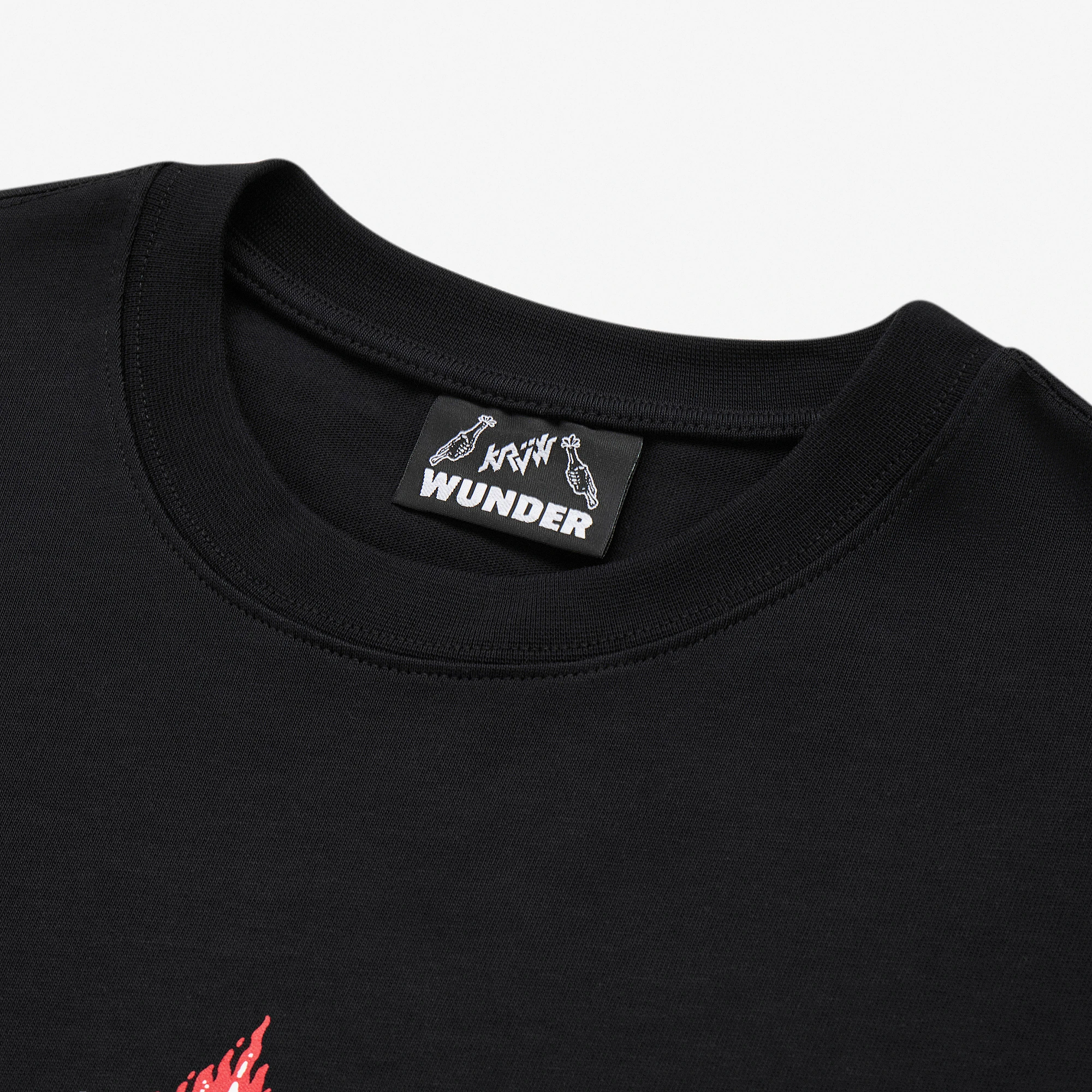 WUNDER x KRÜW Mortingen Strasze Tee 'Black'