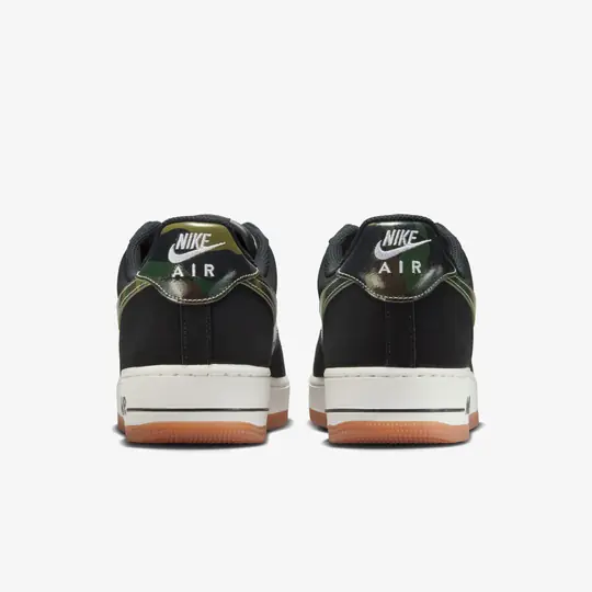 Air Force 1 Low '07 LV8 'Black Patent Camo Swoosh' - Görsel 6
