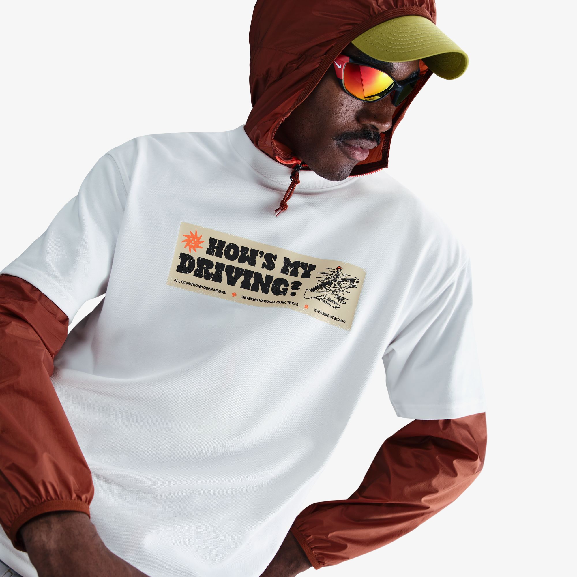 Acg Tee Canoe Sticker 'Summit White'