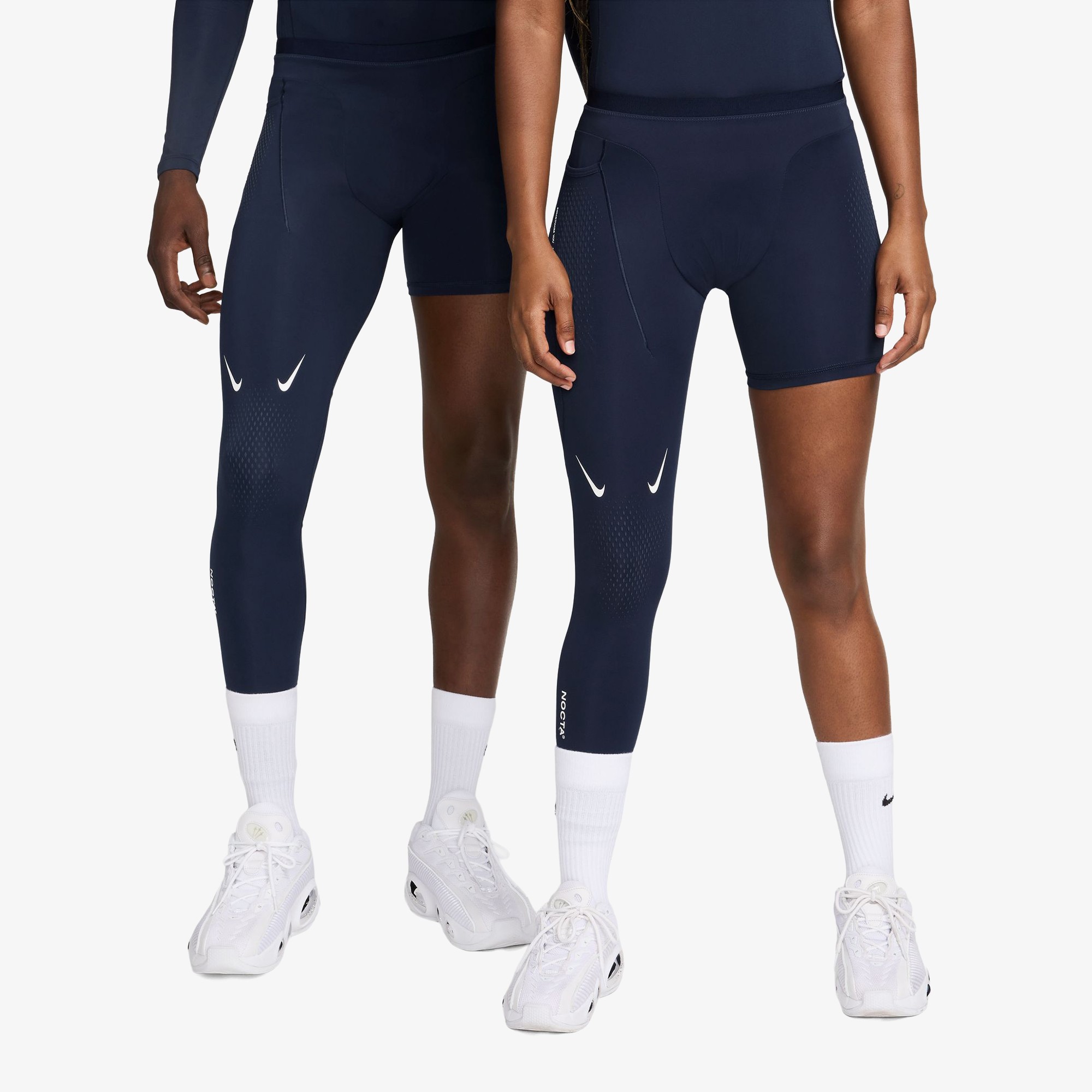 Nike x NOCTA Single Leg Basketball Tights 'Navy'