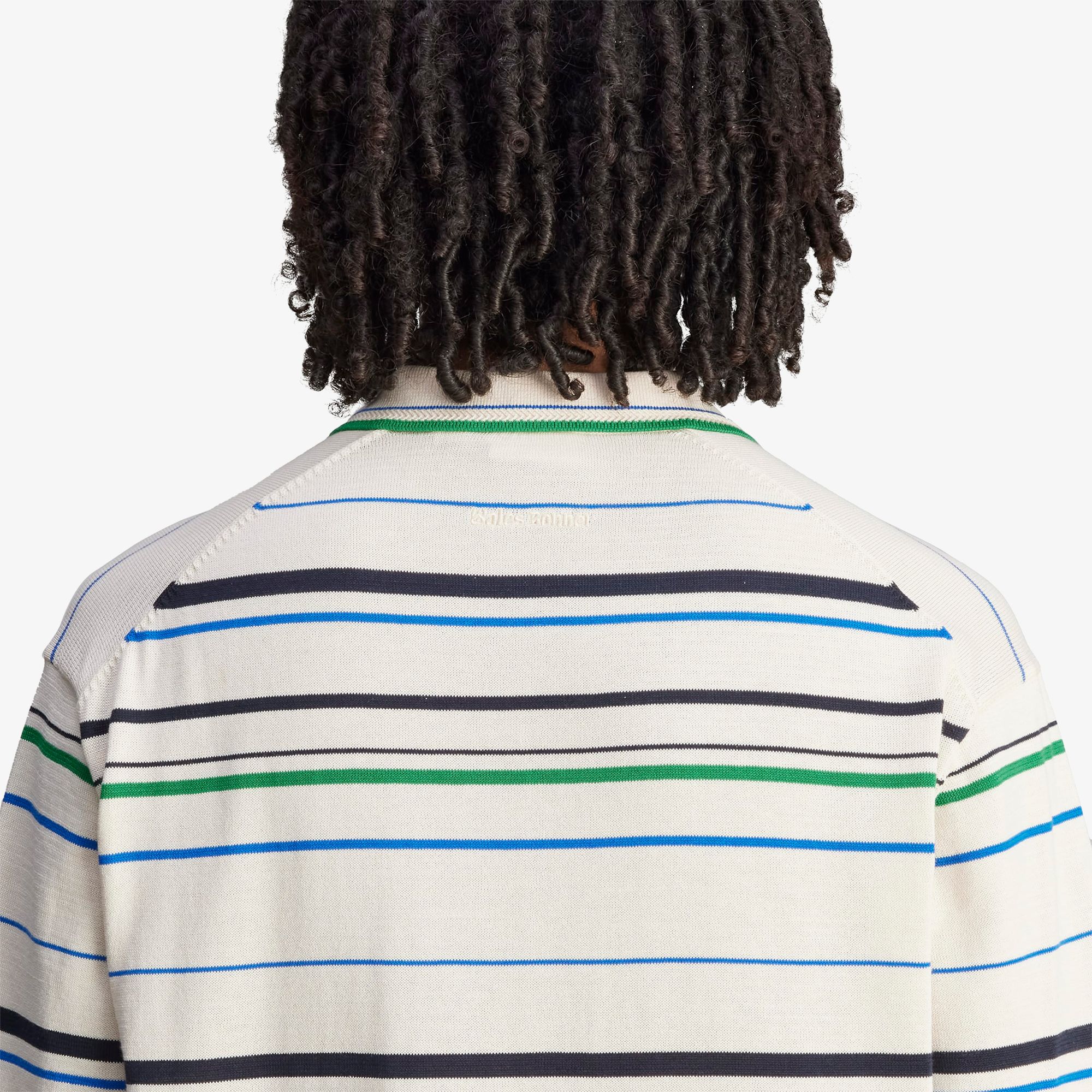 Wales Bonner x adidas Knit Polo T-shirt 'Wonder White'