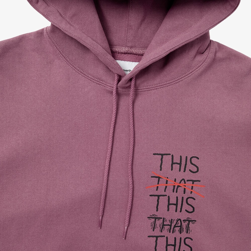 THISTHAT Skate Hoodie 'Fuchsia'