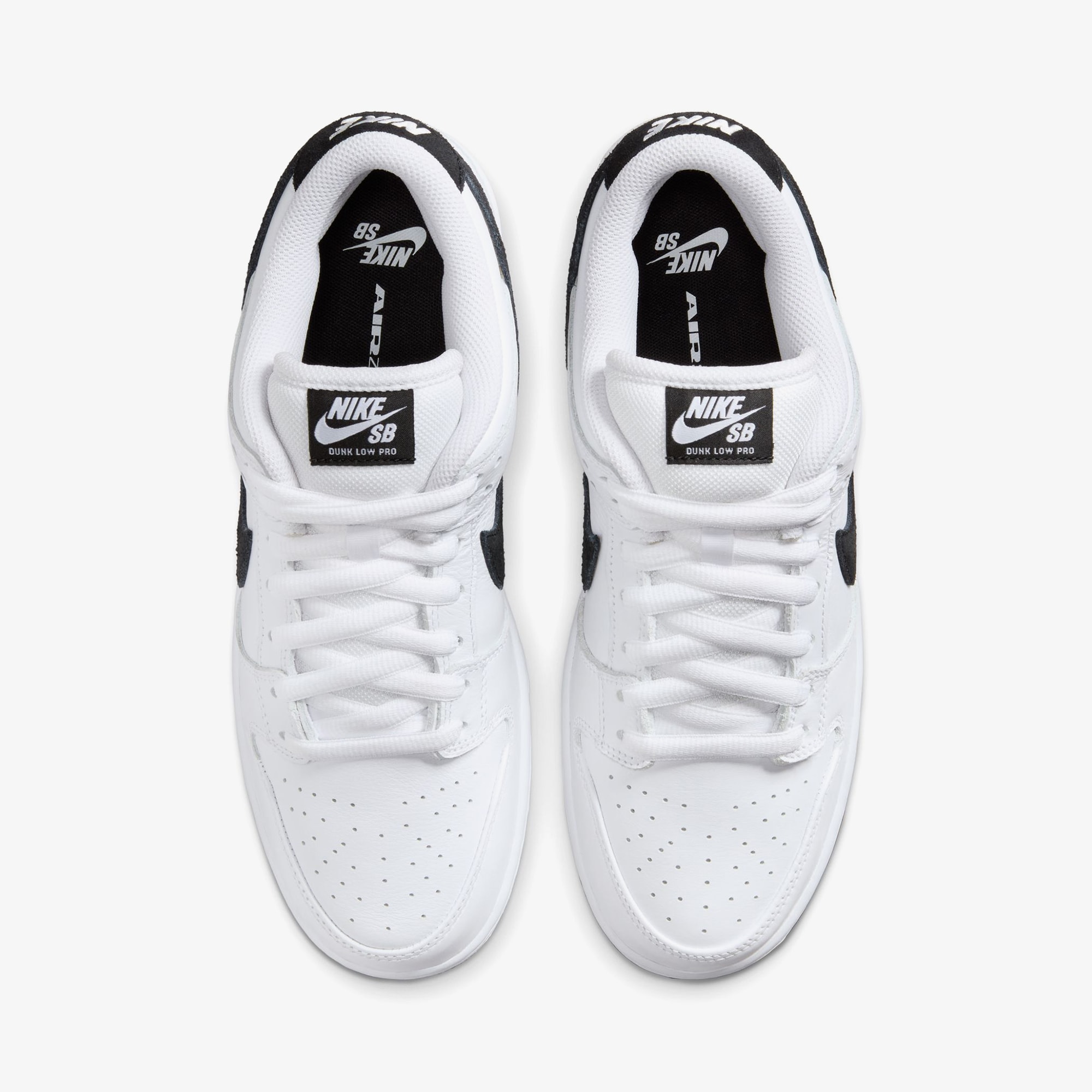 SB Dunk Low Pro 'White Black'