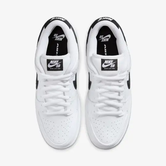 SB Dunk Low Pro 'White Black' - Görsel 7