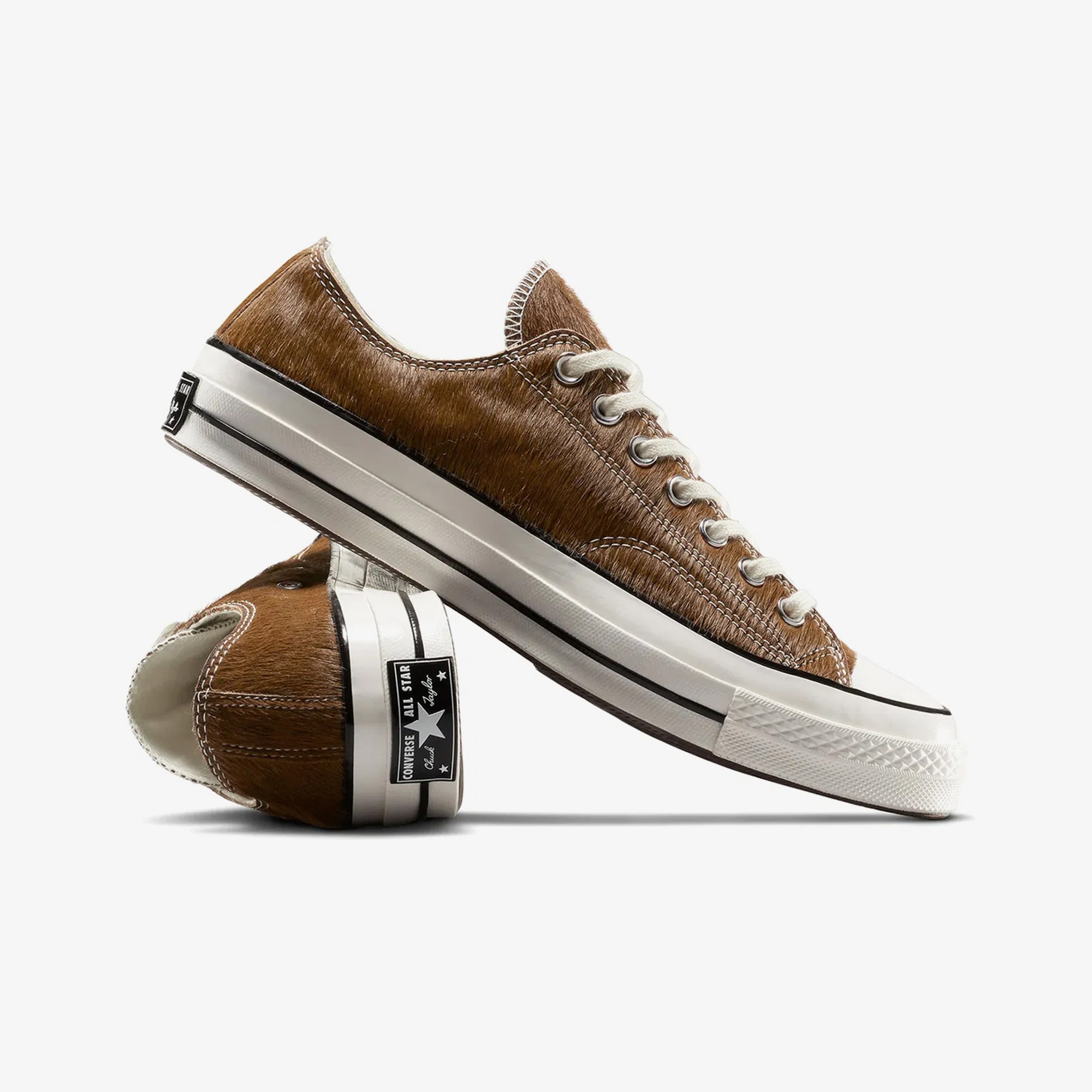 Chuck 70 Low Pony Hair 'Brown'