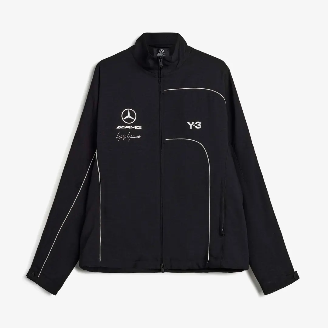 ジャケット・アウター Y-3 MERCEDES AMG PETRONAS F1 TEAM J Y-3 Mercedes AMG F1 Team Jacket 'Black' - WUNDER