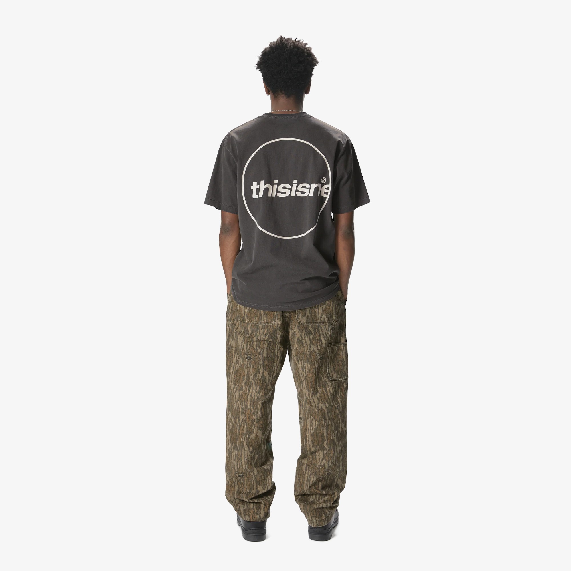 C-Logo Tee 'Charcoal'