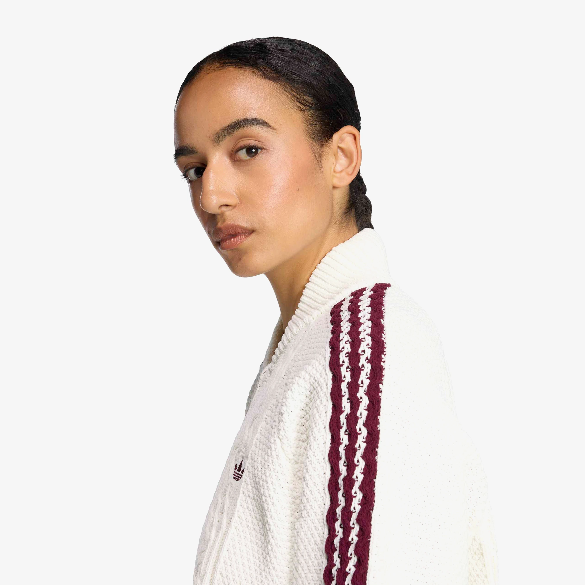 Archive Cutline Knit Track Top 'Off White'