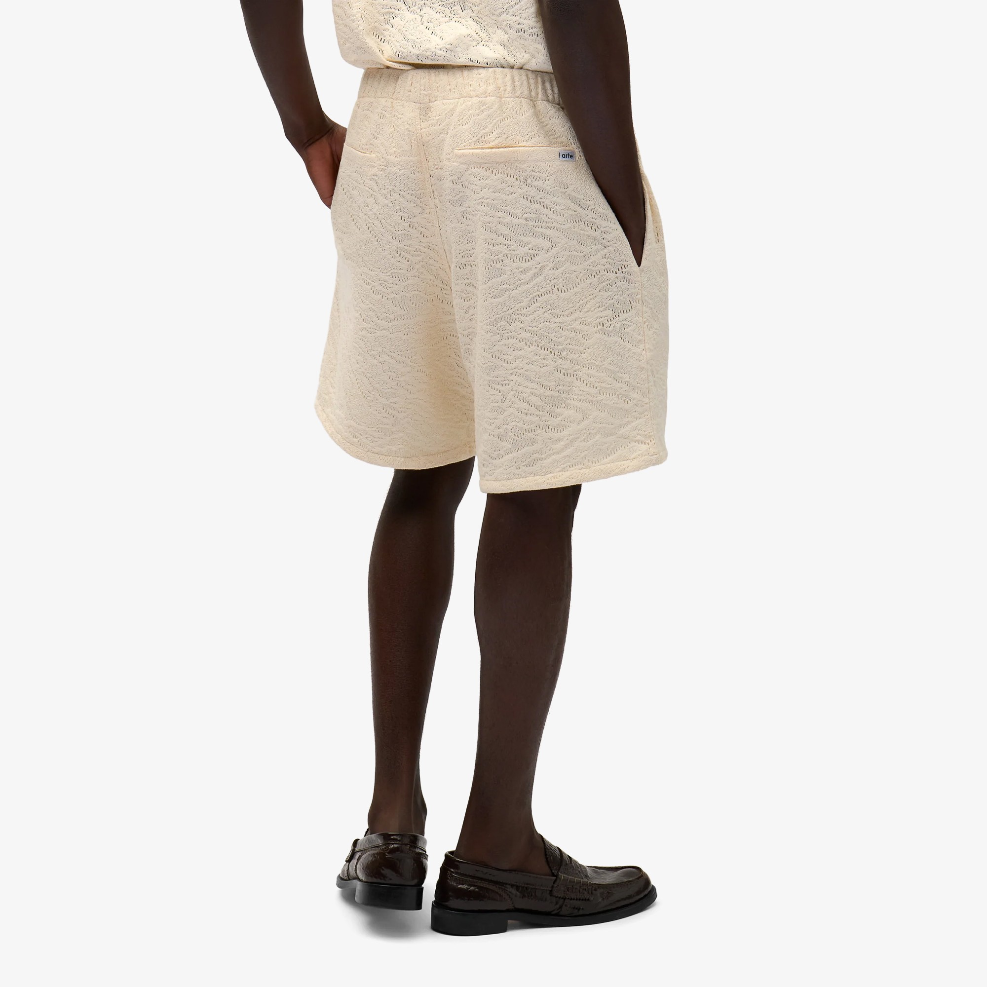 Crochet Short 'Cream'