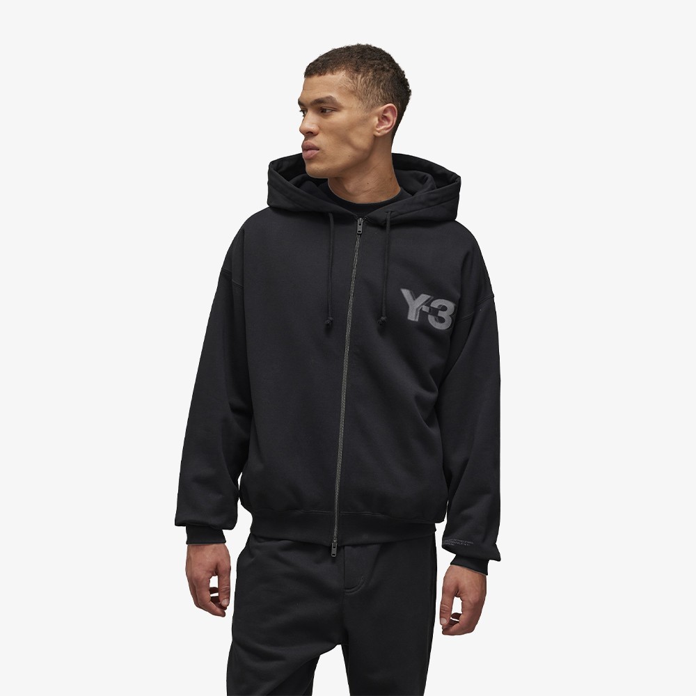 Logo Zip Hoodie