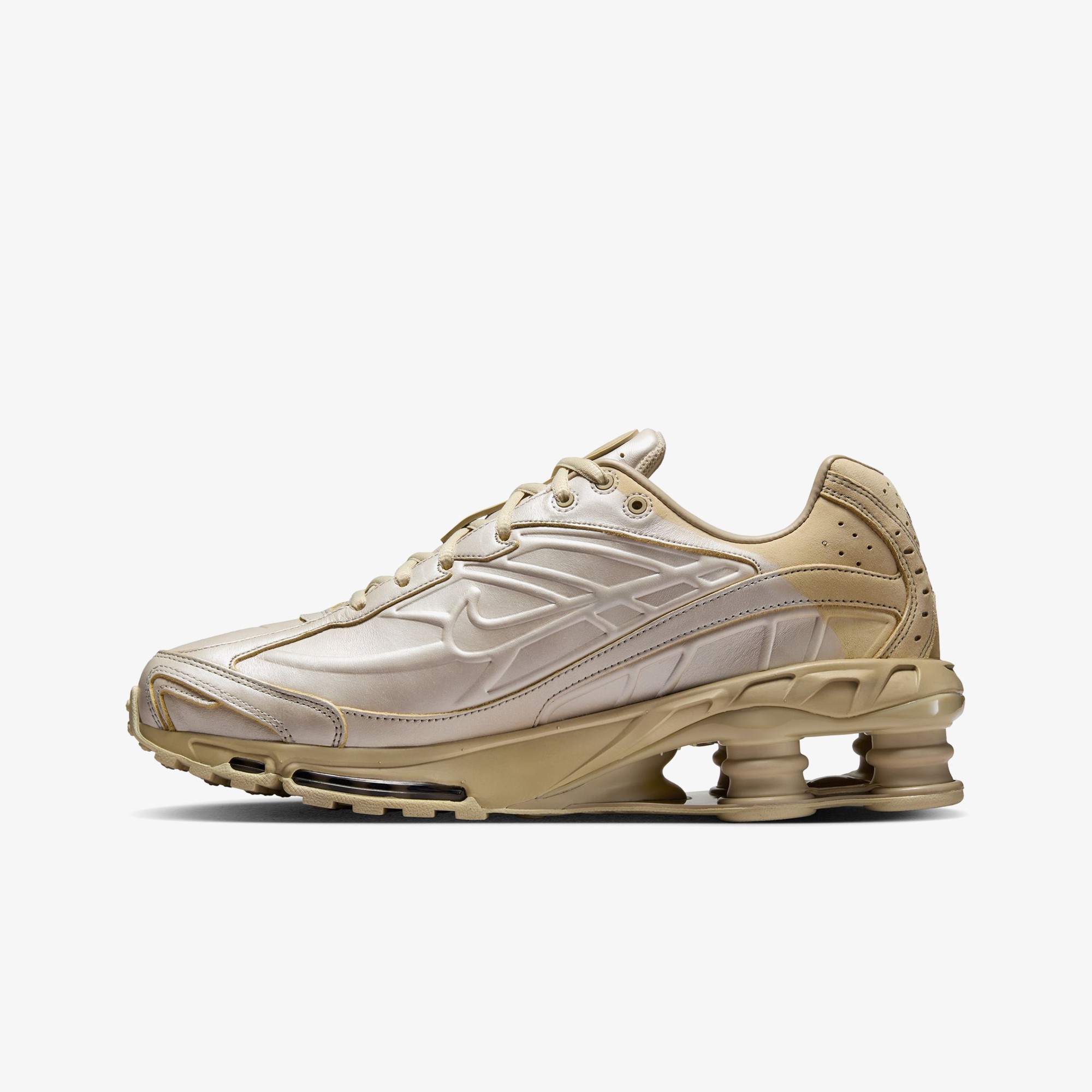 Shox Ride 2 'Metallic Silver and Desert Khaki'