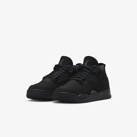 Jordan Siyah Jordan Air 4 Retro 'Black Cat' (PS)