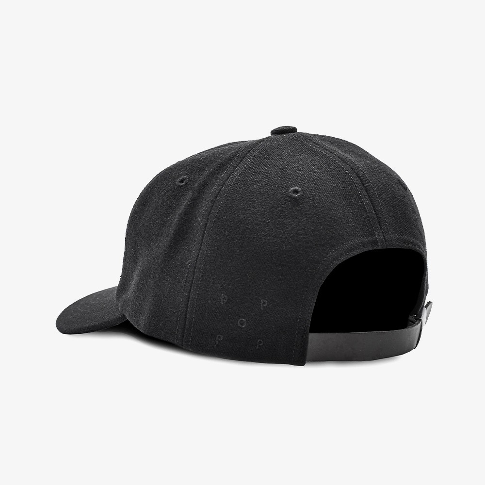 Initials Sixpanel Hat 'Black'