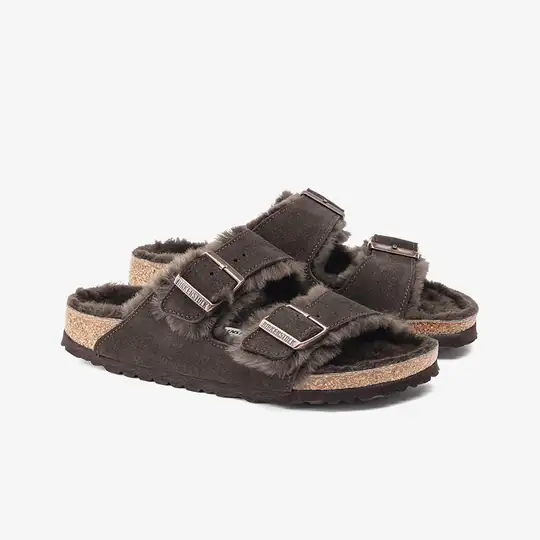 Arizona Vl Shearling Suede leather 'Mocha' - Görsel 5