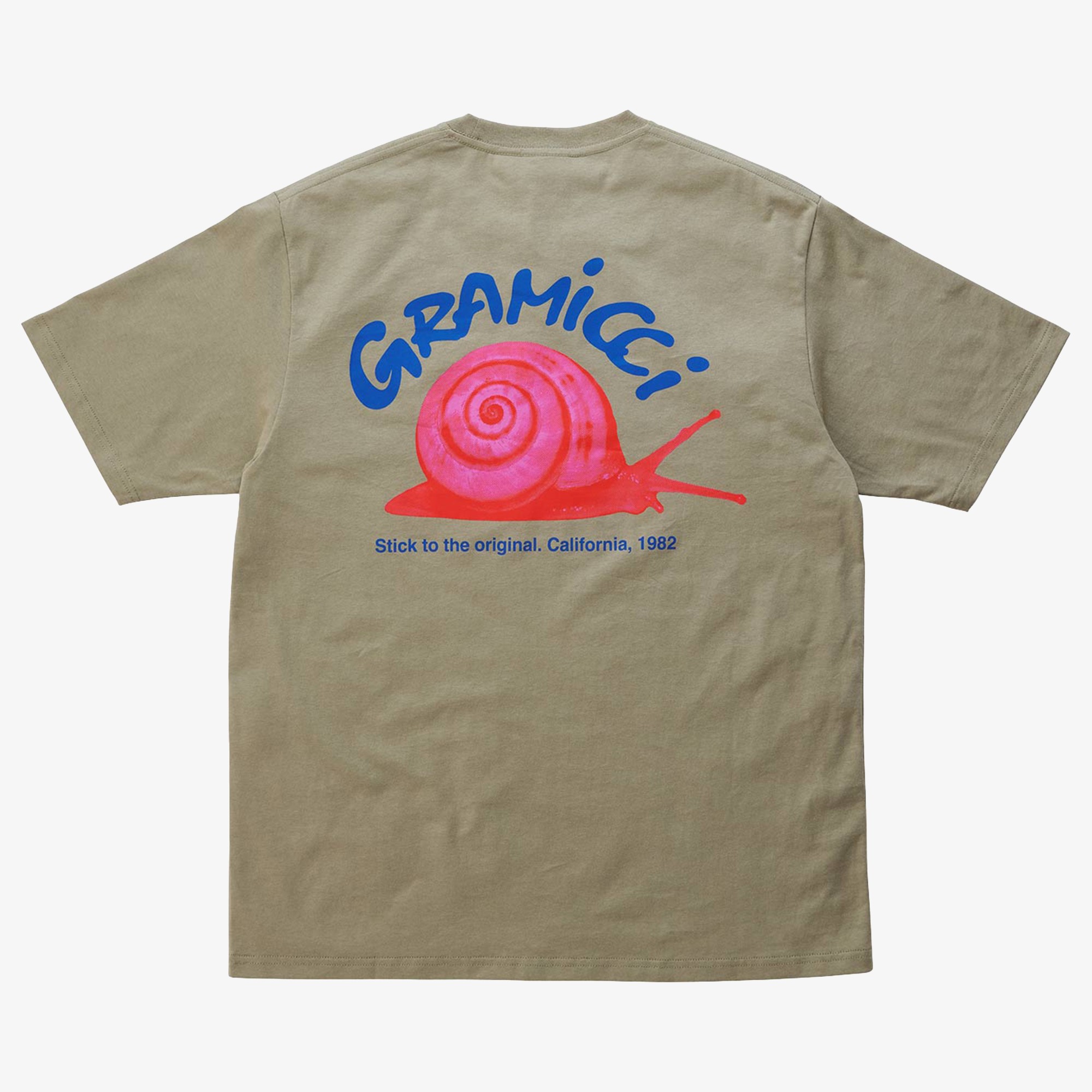 Snail Tee 'Khaki'