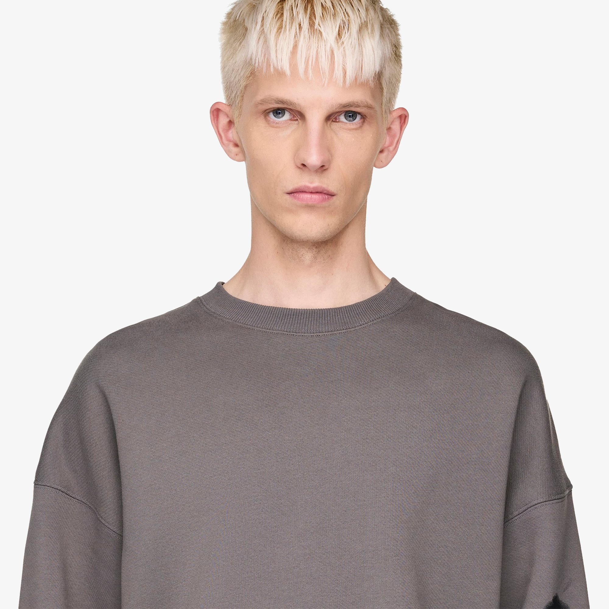Graphic Crew Sweatshirt 'Granite'