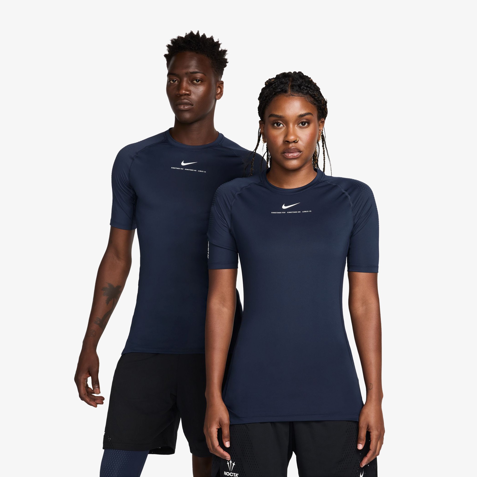 Nike x Nocta Short Sleeve Base Layer 'Navy'