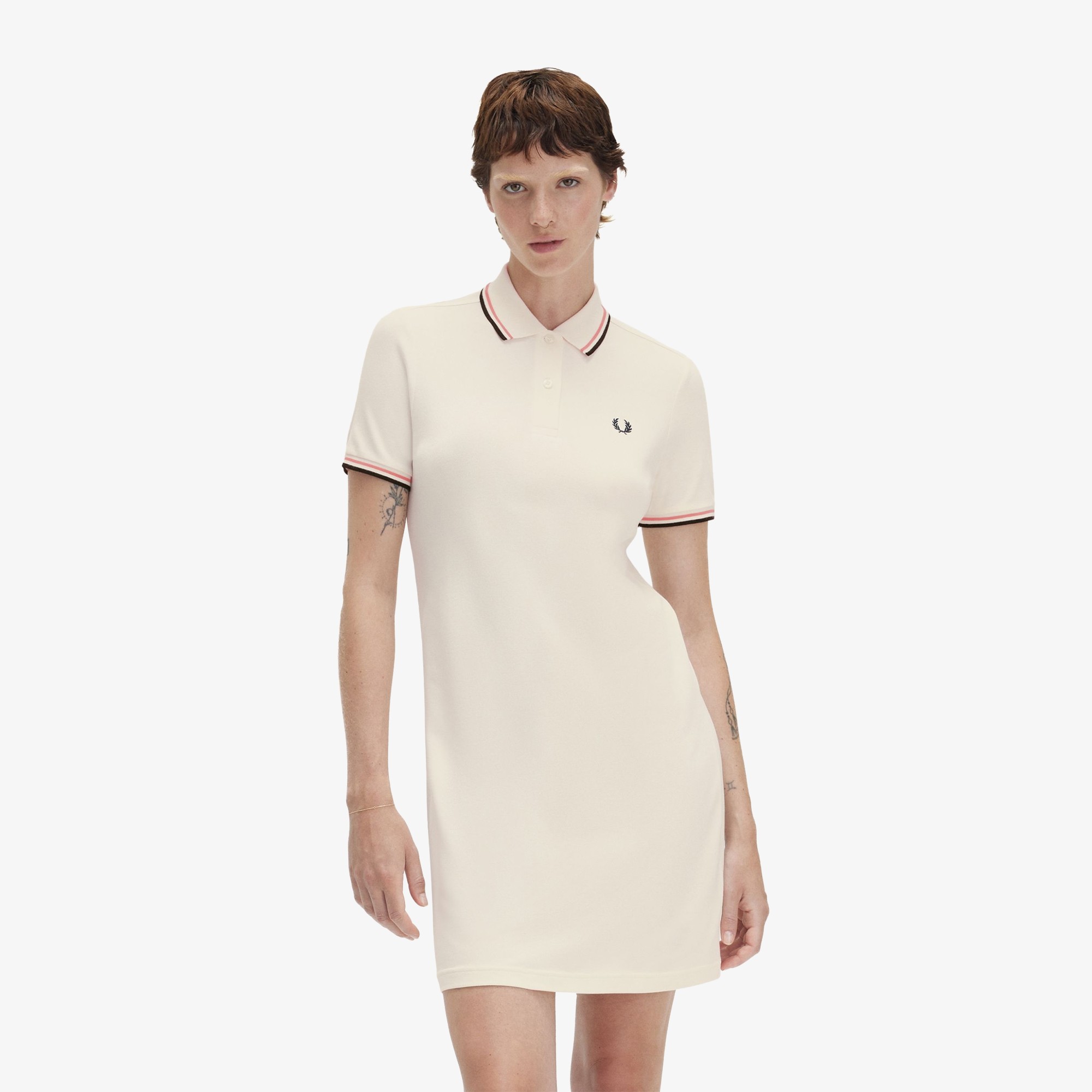 Twin Tipped Dress 'Light Ecru'