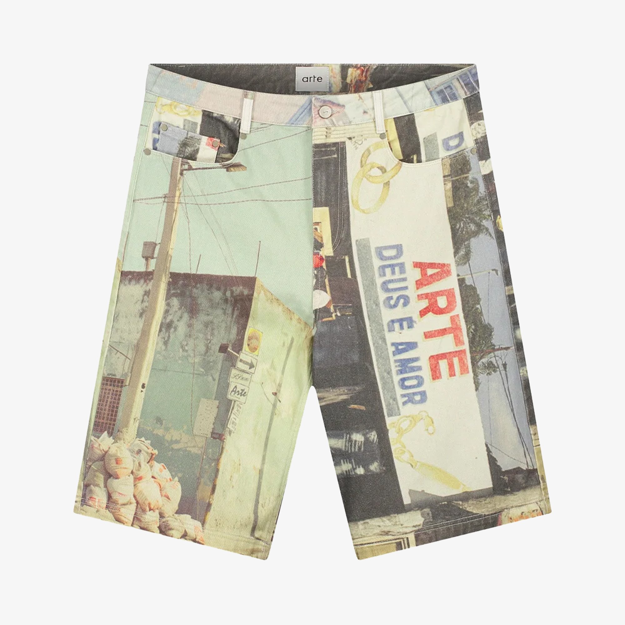 Photo Allover Shorts 'Multi'