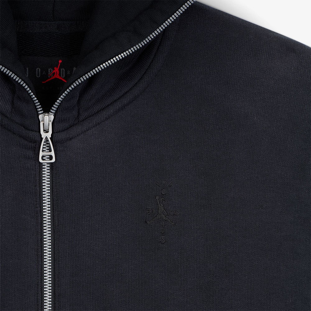 Jordan x Travis Scott Full-zip Hoodie 'Black'