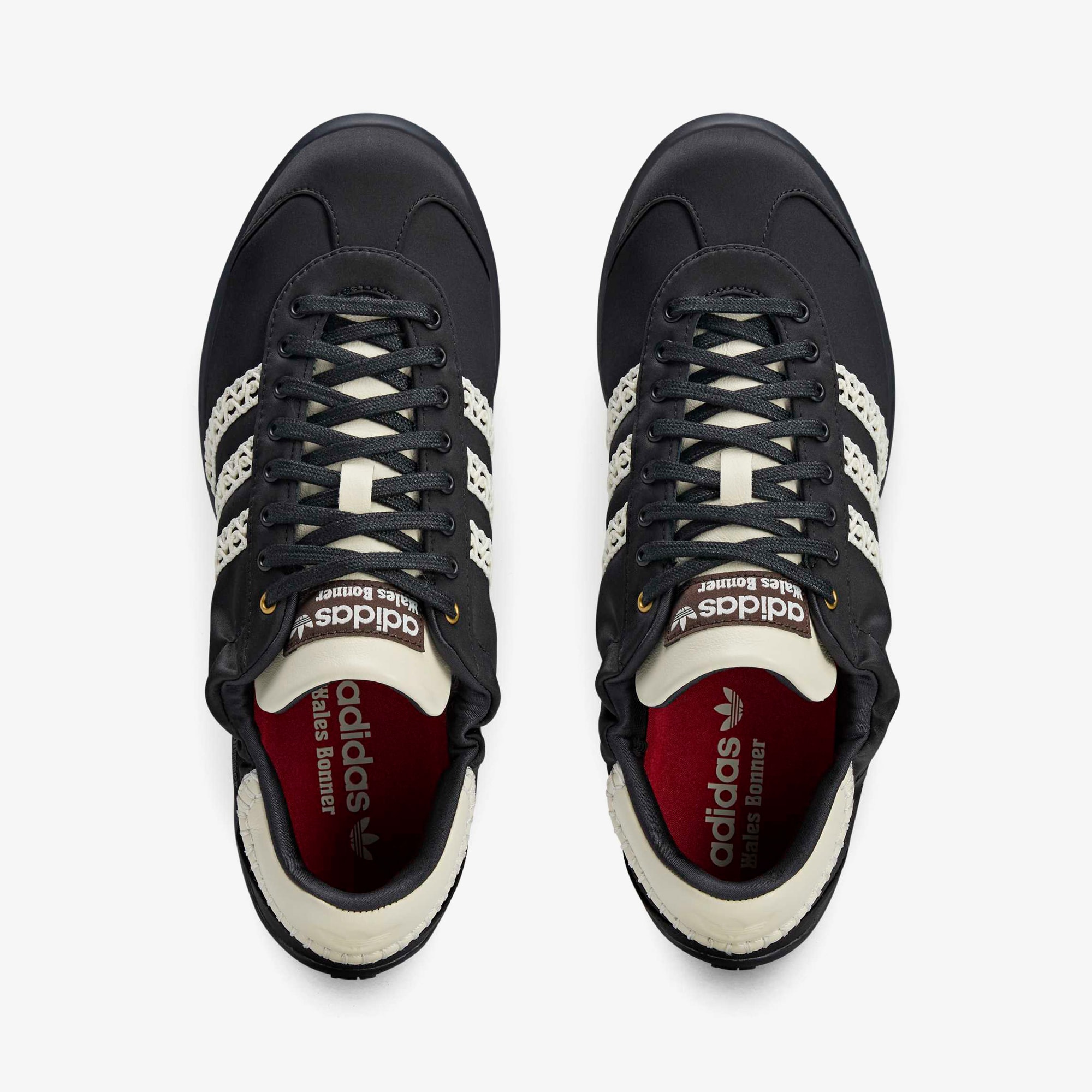 Wales Bonner x adidas Karintha Lo Satin 'Core Black' (W)