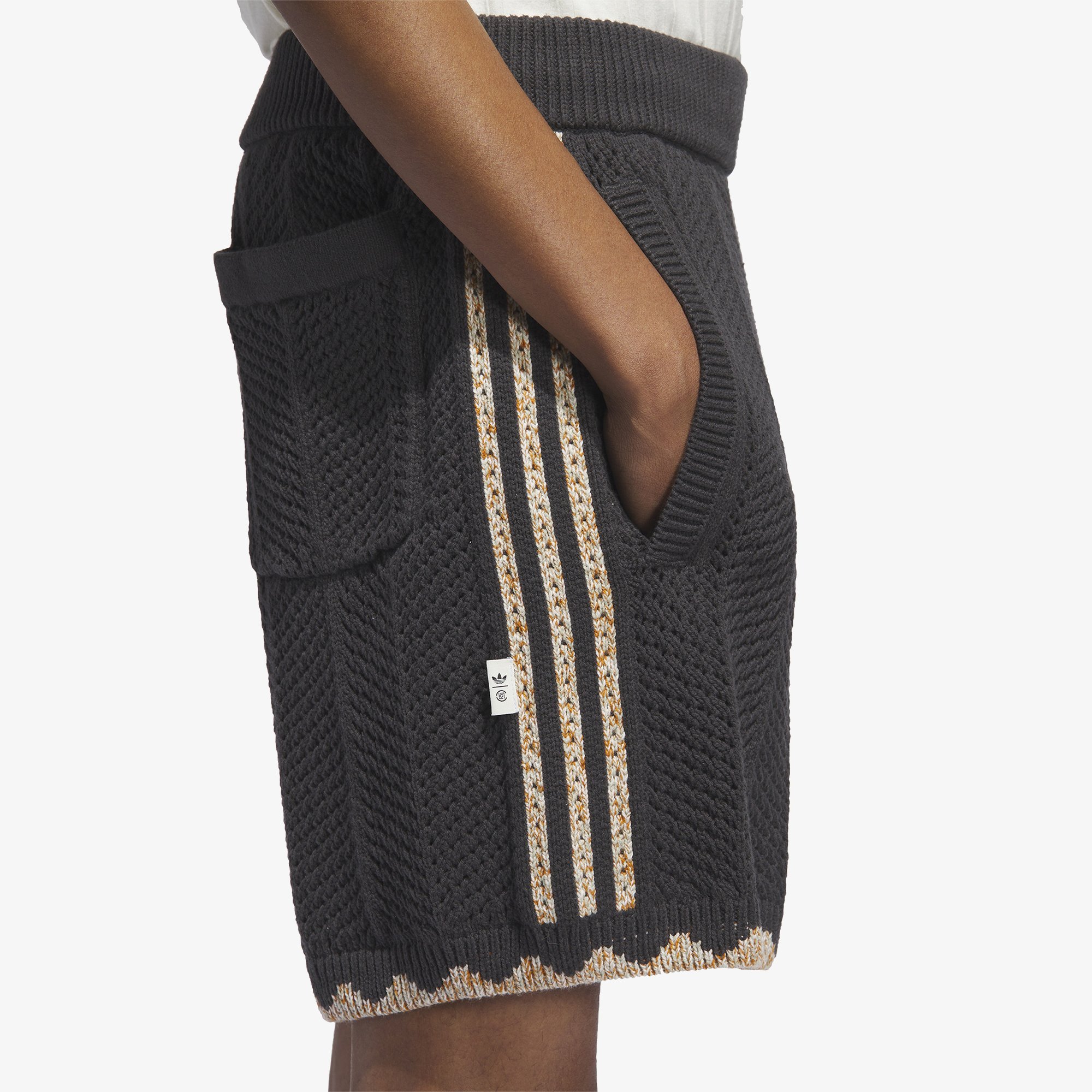 adidas x CLOT Crochet Shorts 'Night Indigo'