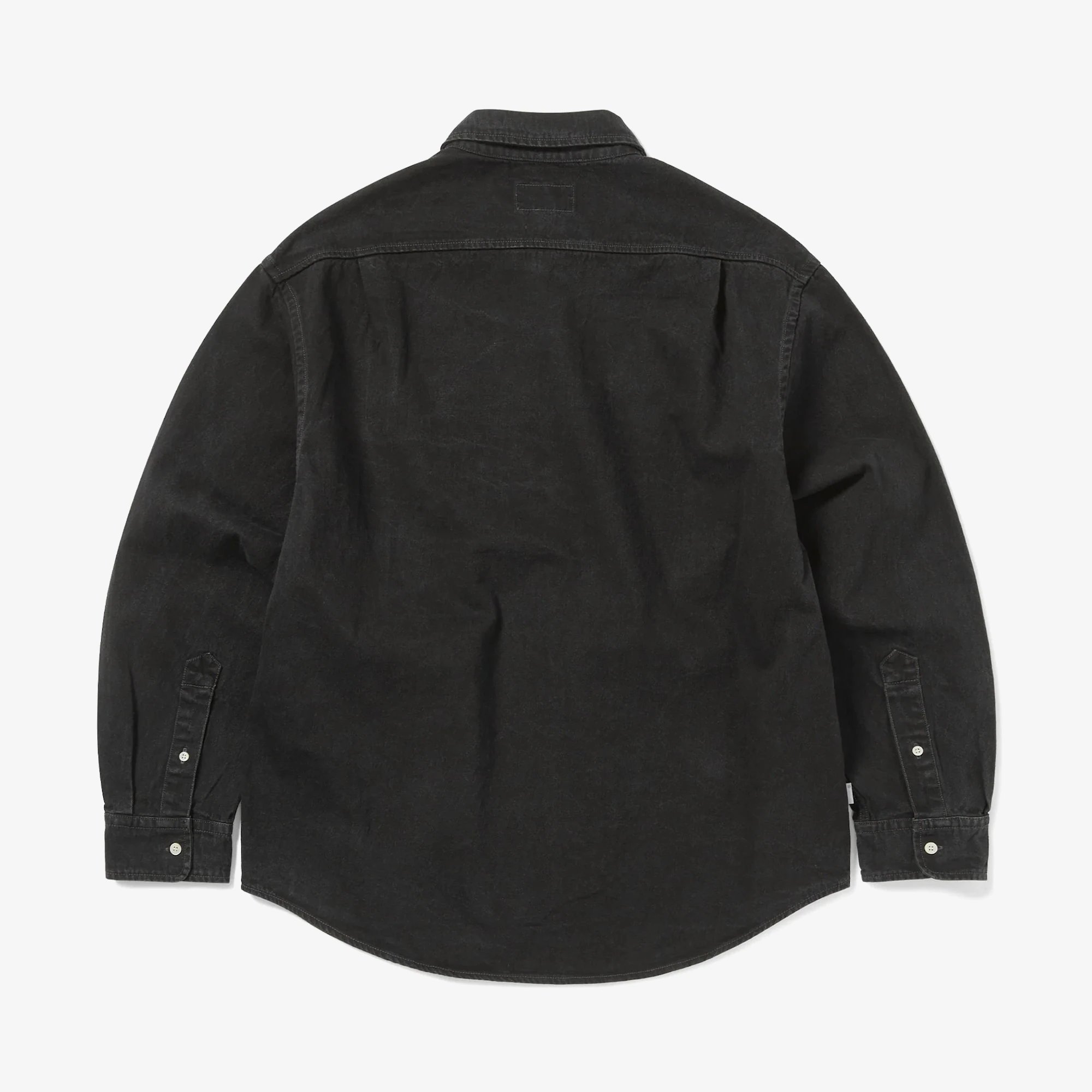 Washed Denim Shirt 'Black'
