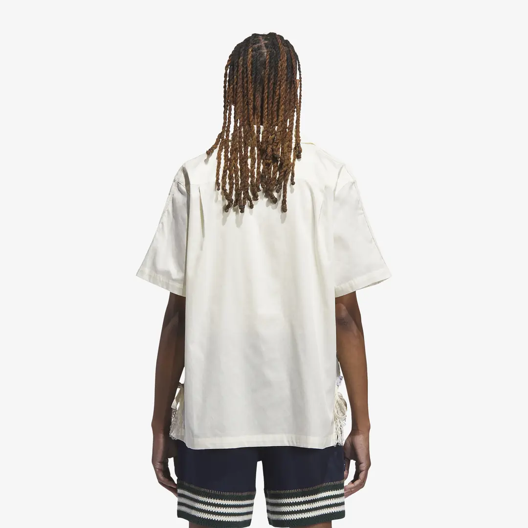 adidas x CLOT Bowling Shirt 'Crew White' - WUNDER