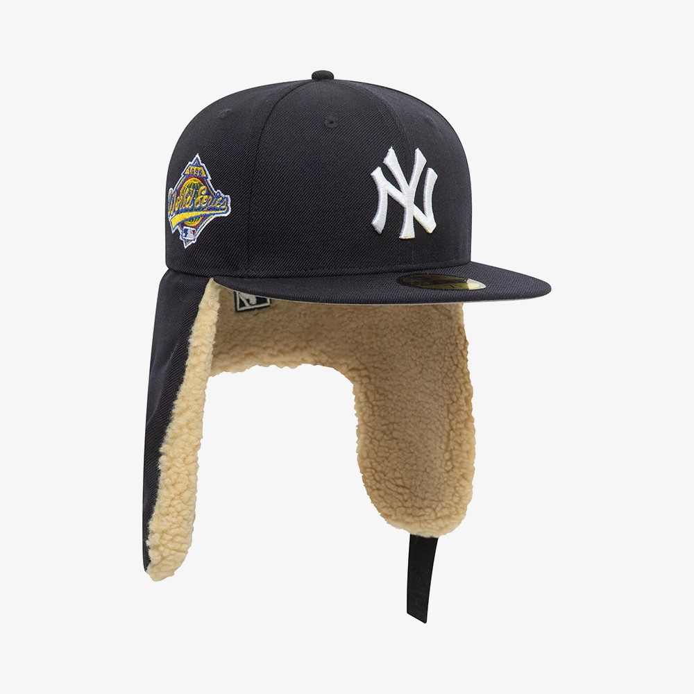 New York Yankees MLB Earflap Cap 'Navy'