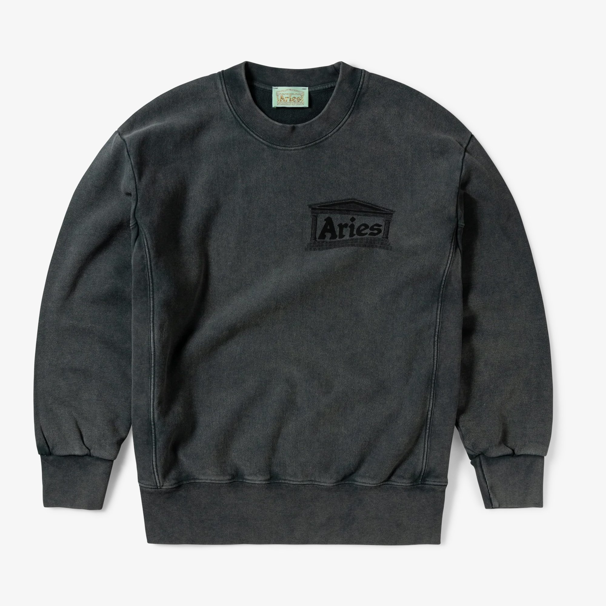 Premium Aged Temple Sweatshirt 'Dark Green'
