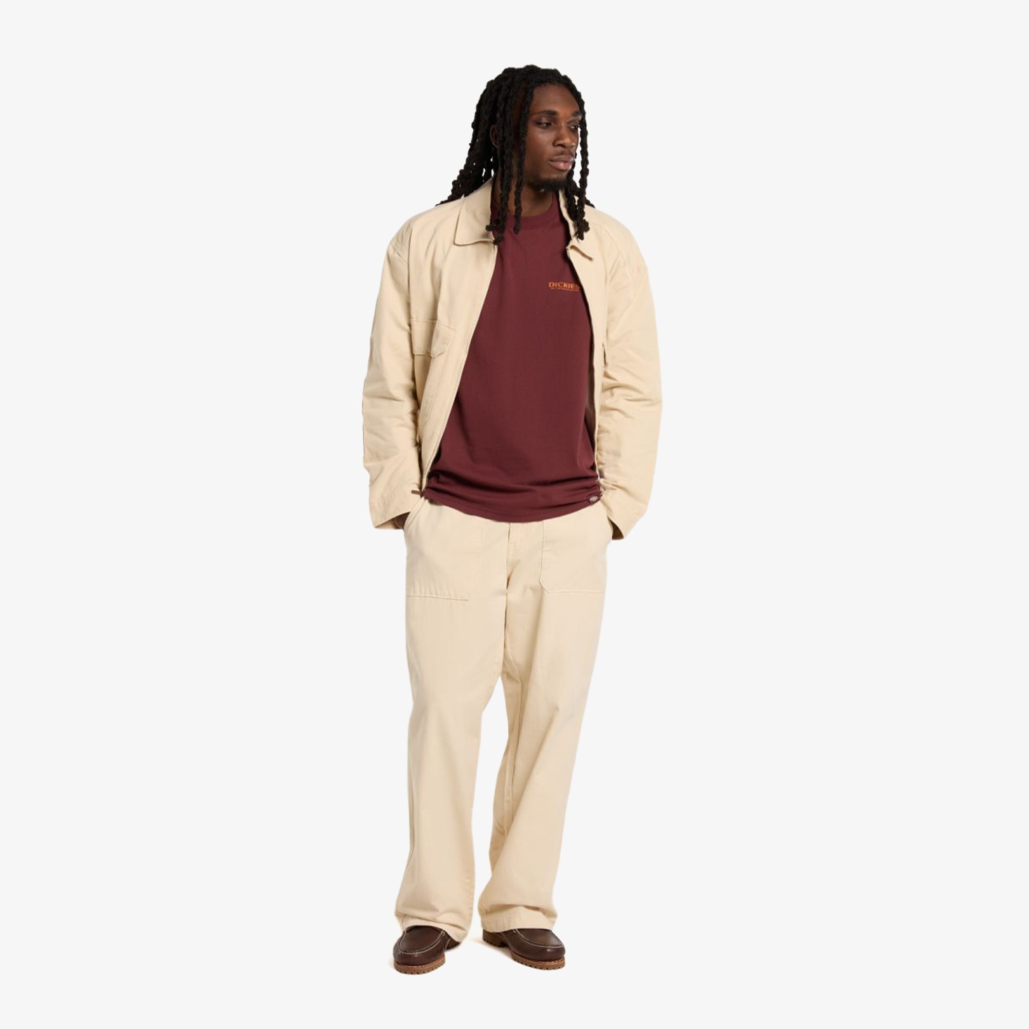 Burns T-Shirt 'Bordeaux'