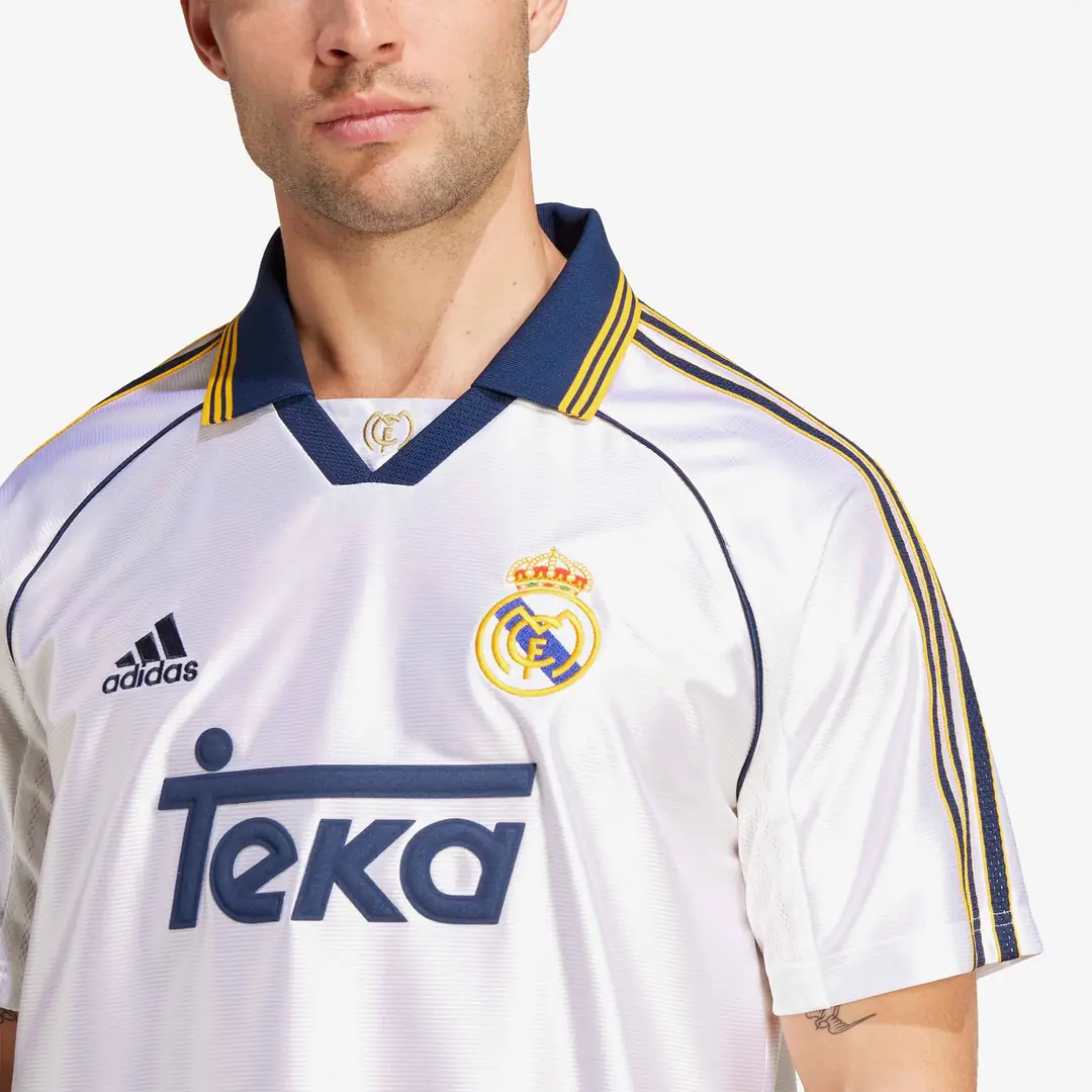 adidas Real Madrid 99/00 Home Jersey 'White' - WUNDER