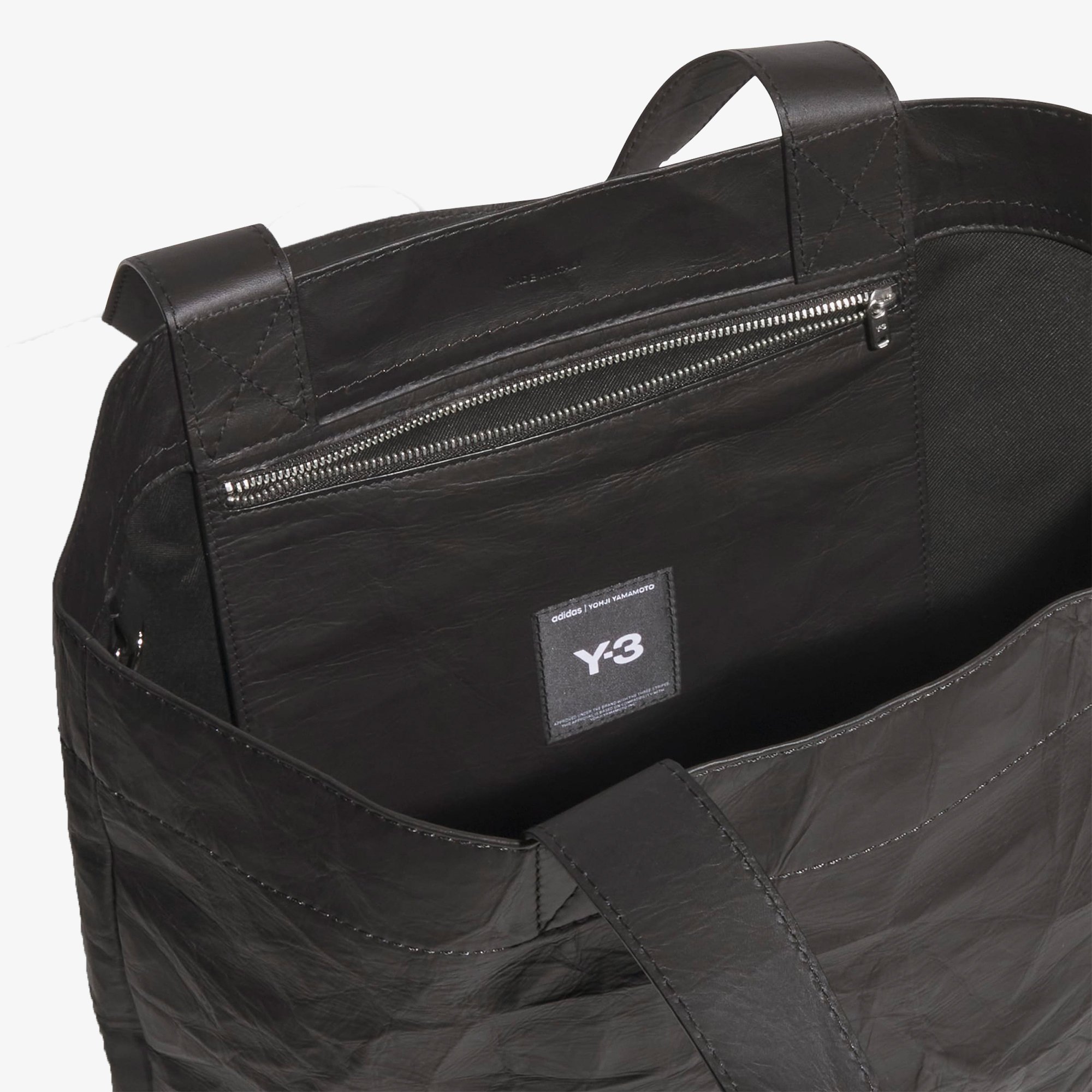 Leather Tote Bag 'Black'